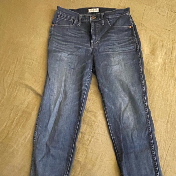 Madewell Stovepipe High-Waisted Jeans Size 30 - Picture 3 of 4